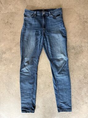 Women's Slim Dark Blue Denim Jeans